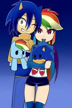 Sonic x Rainbow Dash on MLP-And-Sonic-Heroes - DeviantArt