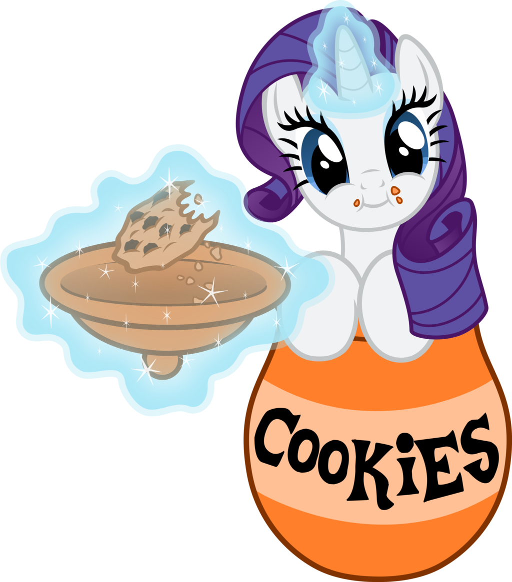 Image result for mlp rarity eating cookies fanart