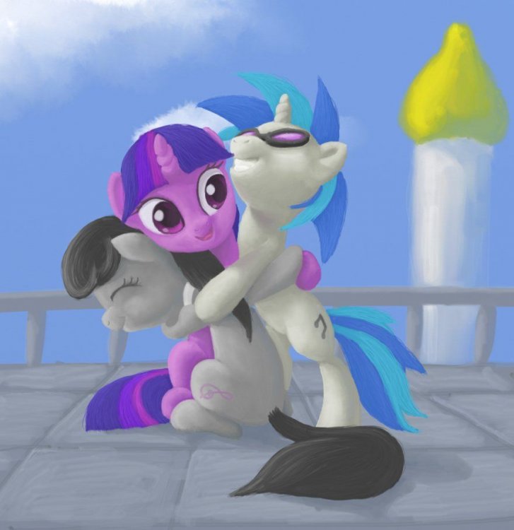 Image result for vinyl scratch twilight sparkle