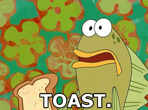 Toast - GIF - Imgur