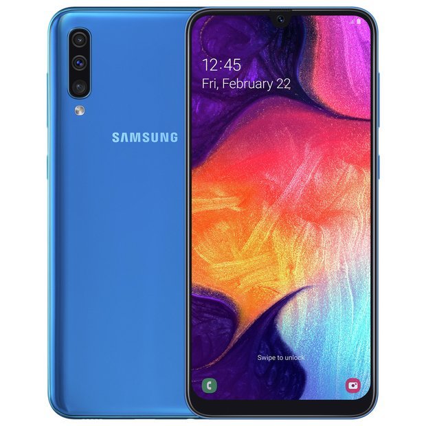 Image result for samsung galaxy a50 blue