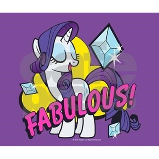 MLP Rarity Fabulous! Mousepad by Hasbro - CafePress