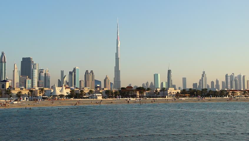 Image result for dubai from the water