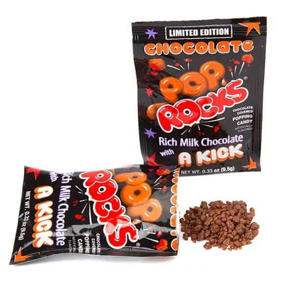 Pop Rocks Candy Packs - Chocolate: 24-Piece Box | Candy Warehouse