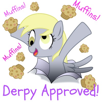 Image result for derpy with a muffin