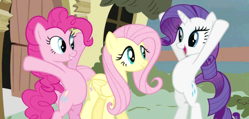 Scratch Studio - fluttershy and rarity and pinkie pie
