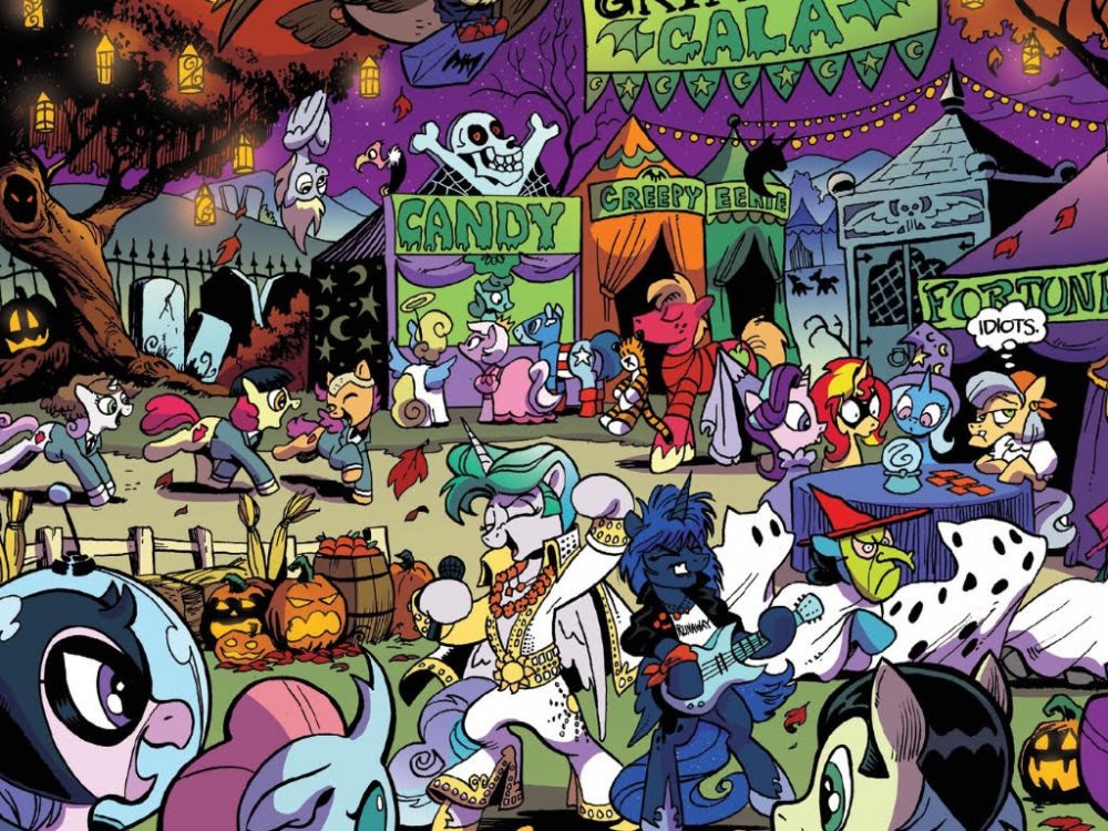 Trotting Through Life: Trotting Towards Nightmare Night: Happy Haunts (My  Little Pony: Friendship is Magic # 71)