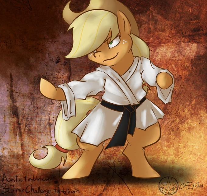 Applejack Pony cartoon mammal vertebrate fictional character art anime illustration