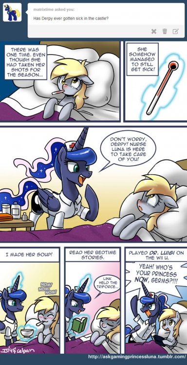 535392__safe_artist-colon-johnjoseco_derpy+hooves_princess+luna_ask+gaming+princess+luna_ask_bed_blushing_book_caring+for+the+sick_comic_female_food_ga.jpeg