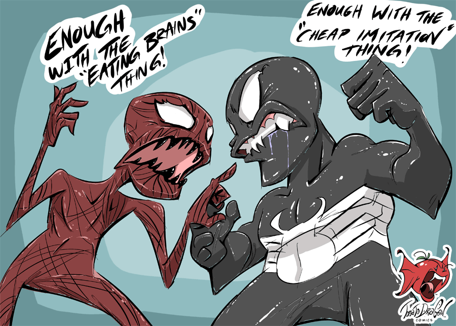 Venom Carnage Quarrel by TomatoDragon