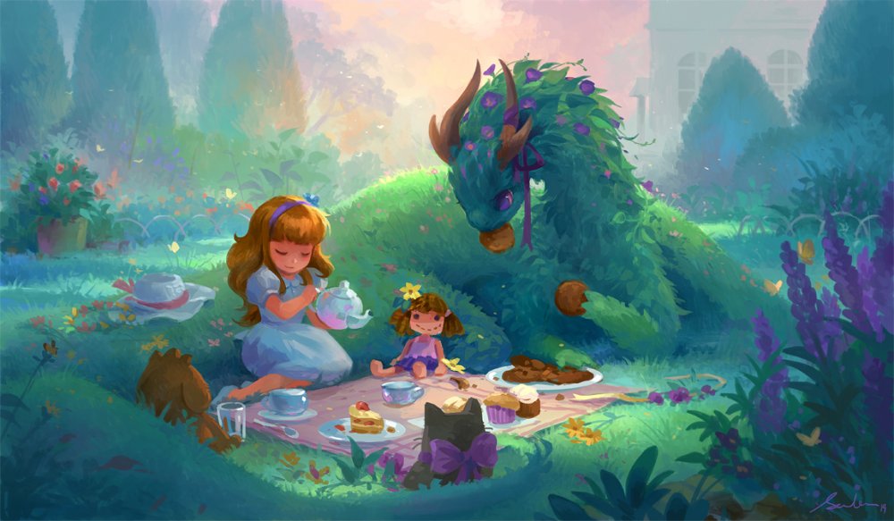 Tea Party by sandara