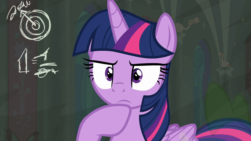 Image result for mlp thinking gif