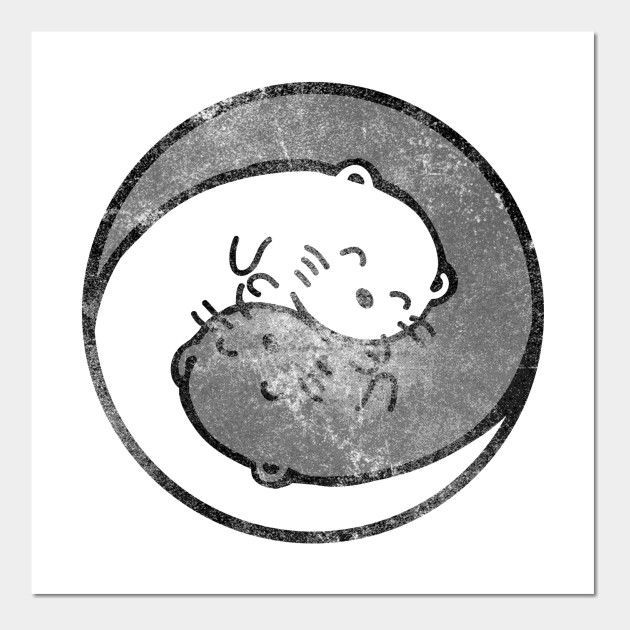 Image result for otter yin yang