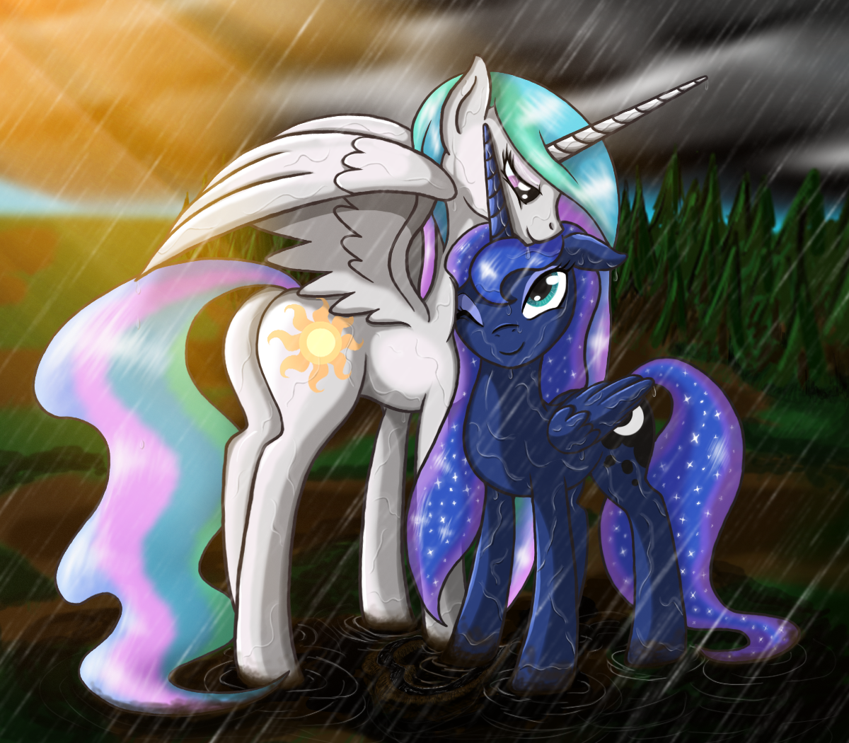 282230__safe_princess-luna_princess-cele