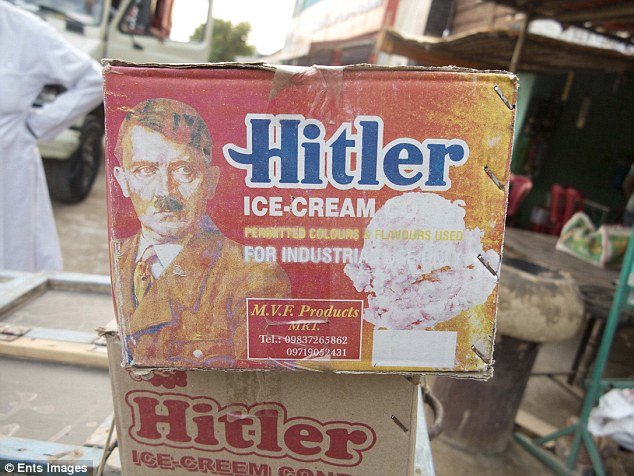 Image result for hitler on an ice cream stand
