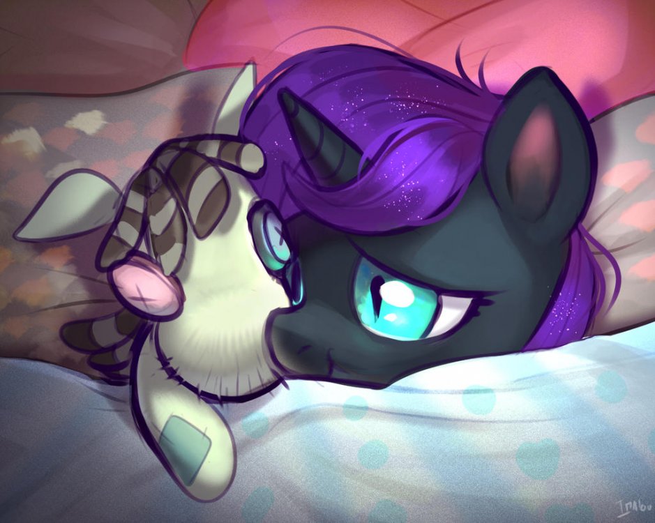 Sleep tight filly by Imalou