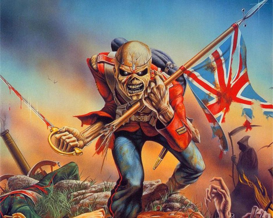 The Many Faces of Iron Maiden's "Eddie" | Iron maiden the trooper ...