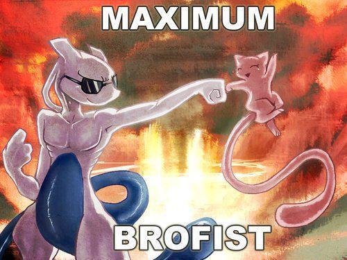 MAXIMUM BROFIST Pikachu poster cartoon anime