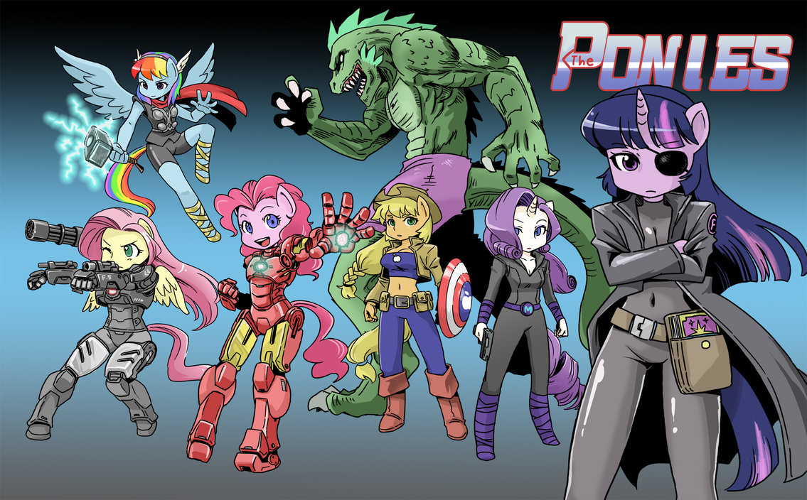 Image result for mlp avengers