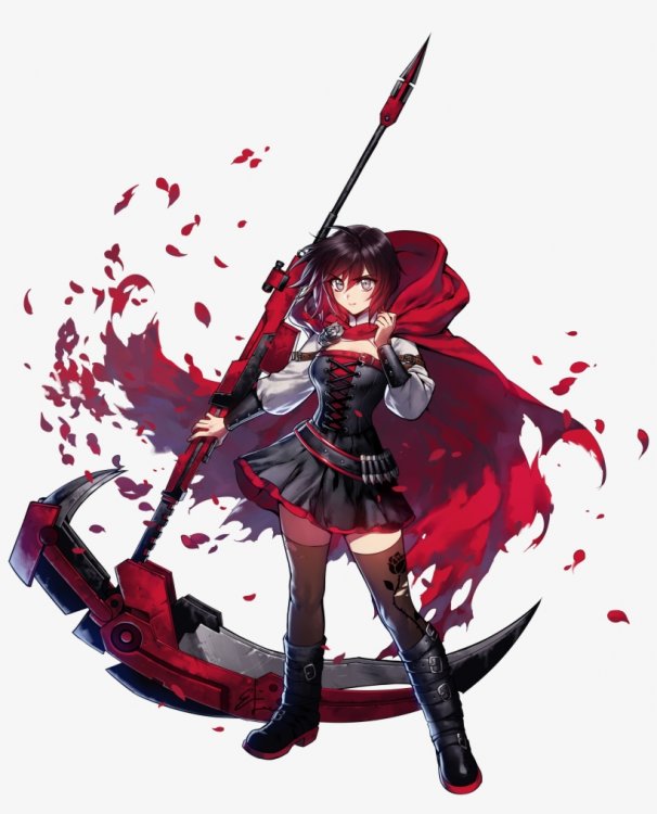 Ruby Rose Rwby Volume 4 Transparent PNG - 2927x3500 - Free ...