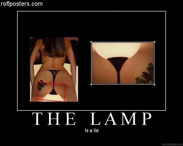 Image result for the lamp is a lie