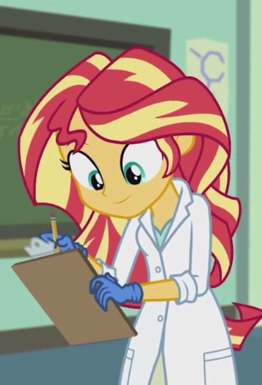 Image result for sunset shimmer science