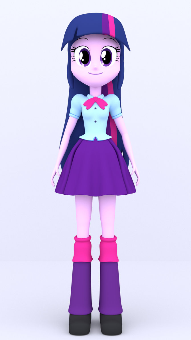 3D Twilight Sparkle by MKevinAdam