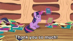 Thank You Thank You So Much GIF - ThankYou ThankYouSoMuch MLP ...
