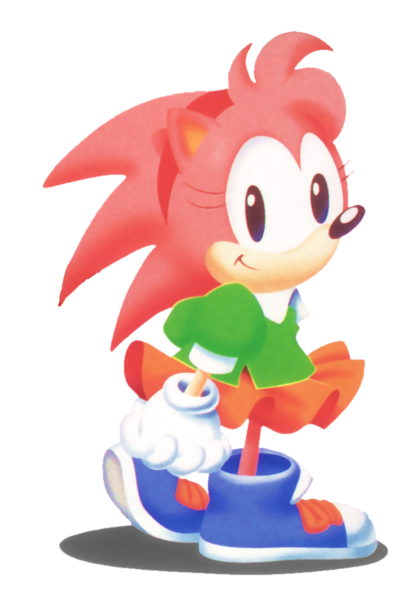 Amy movie design, Sonic the Hedgehog