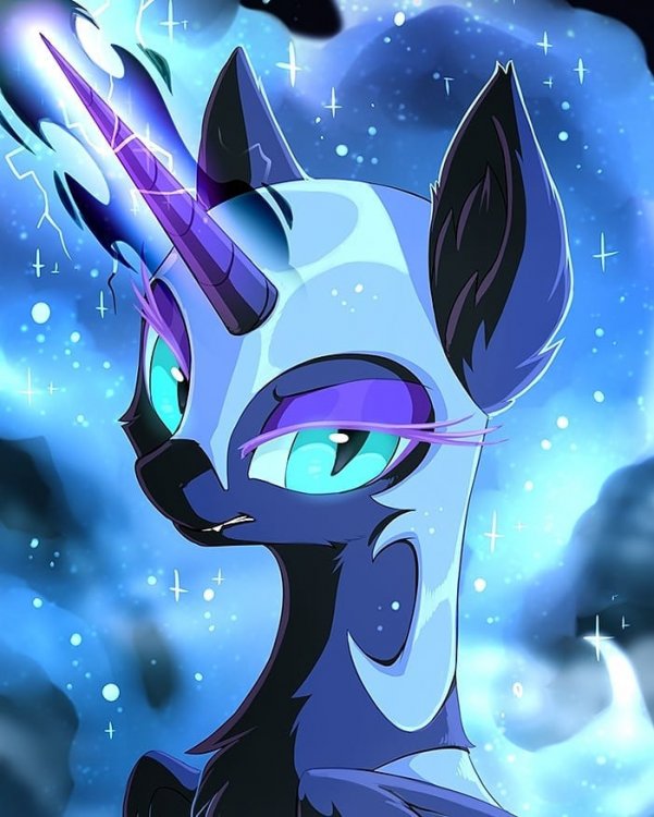 Image result for Nightmare moon art