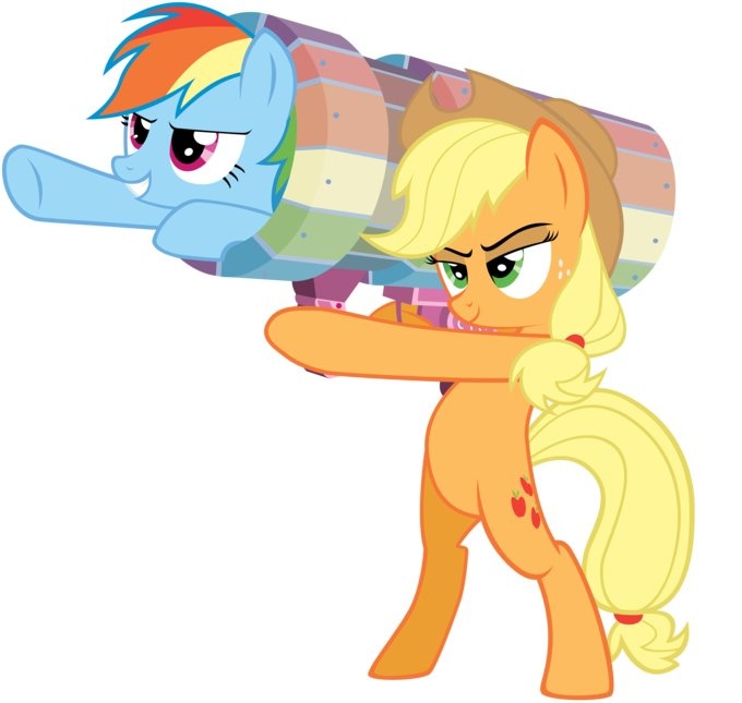 Image result for mlp rainbow dash applejack brohoof