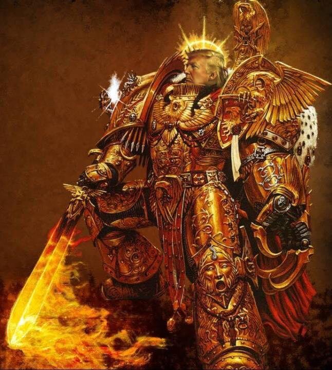Image result for god emperor trump