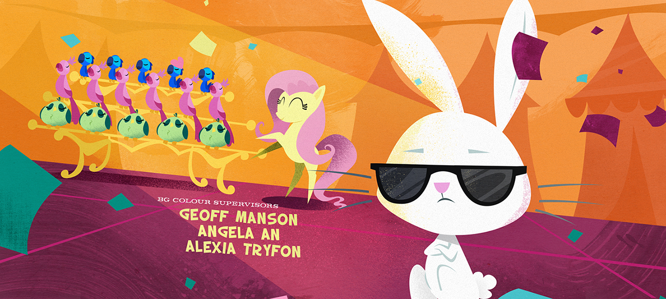 Image result for mlp movie credits angel bunny