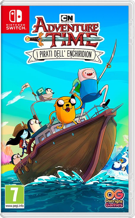 Adventure Time: Pirates of the Enchiridion (2018) box cover art ...