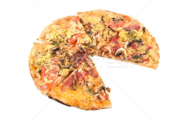 Combo pizza stock photo © Sergii Kolesnyk (Givaga) (#496878 ...