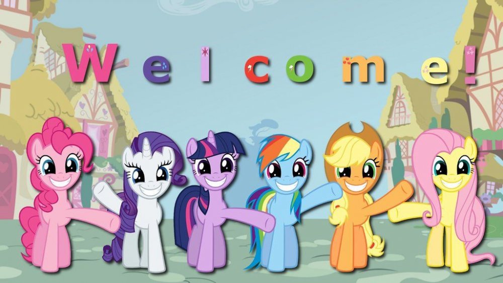 Image result for mlp welcome