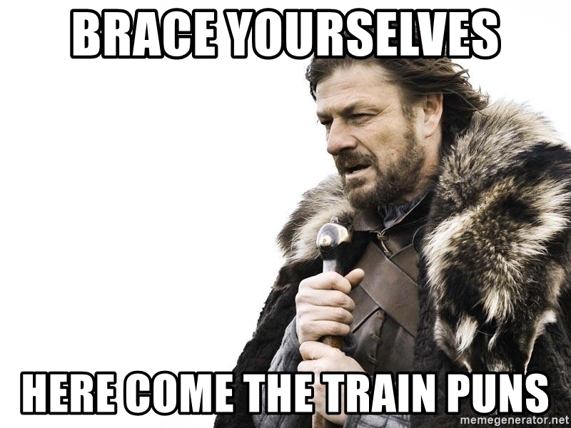 Image result for train puns