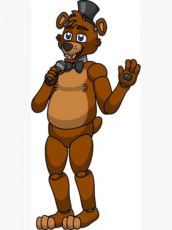 Freddy Fazbear Full Body" Greeting Card by IndieTimber | Redbubble