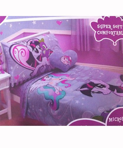 My Little Pony Canterlot 4 Pc Toddler Bedding Set ...