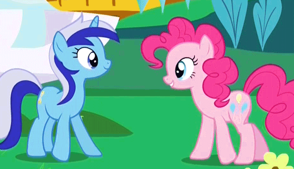 Colgate/Minuette hugging Pinkie Pie | My Little Pony: Friendship ...