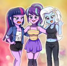 Image result for starlight glimmer and trixie fan art