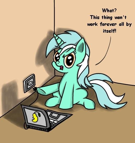 What? This thing won't work forever all by itself! Derpy Hooves Fluttershy DC Universe Online cartoon mammal vertebrate horse like mammal text fictional character organism