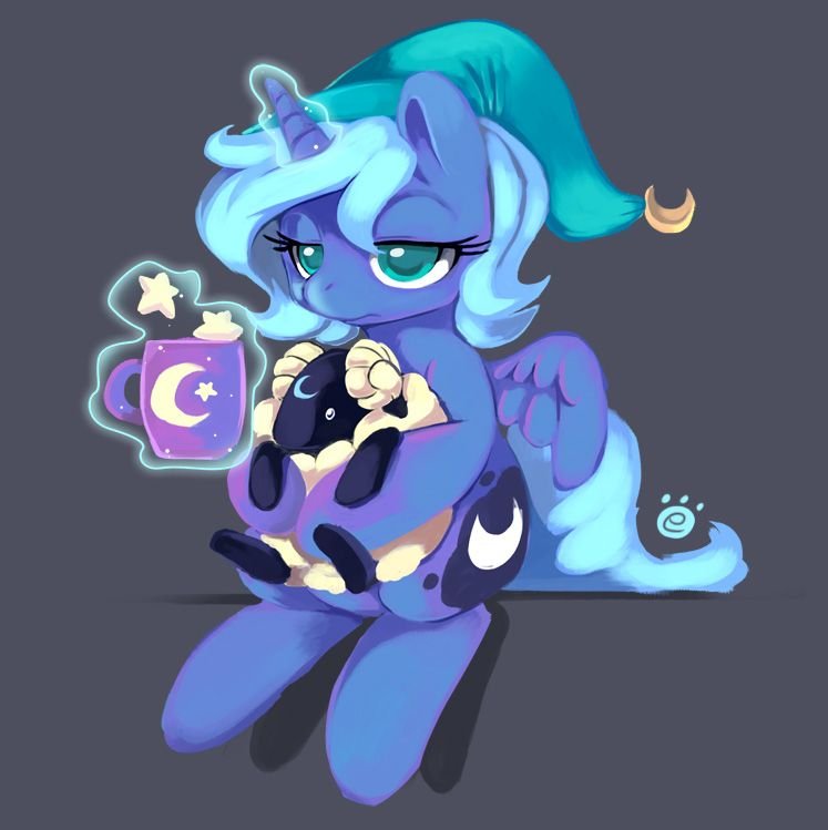 Sleepy luna by Ende26.deviantart.com on @deviantART | Princess luna