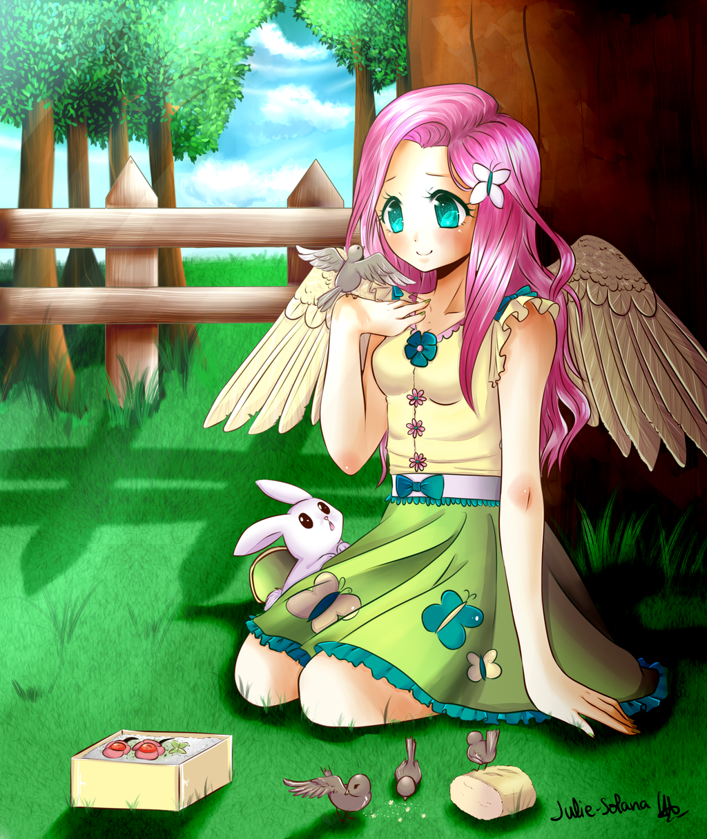 1415830__safe_artist-colon-solanapple_angel+bunny_fluttershy_anime_bird_bread_clothes_cute_fence_food_grass+field_human_humanized_on+knees_scenery_skir.png