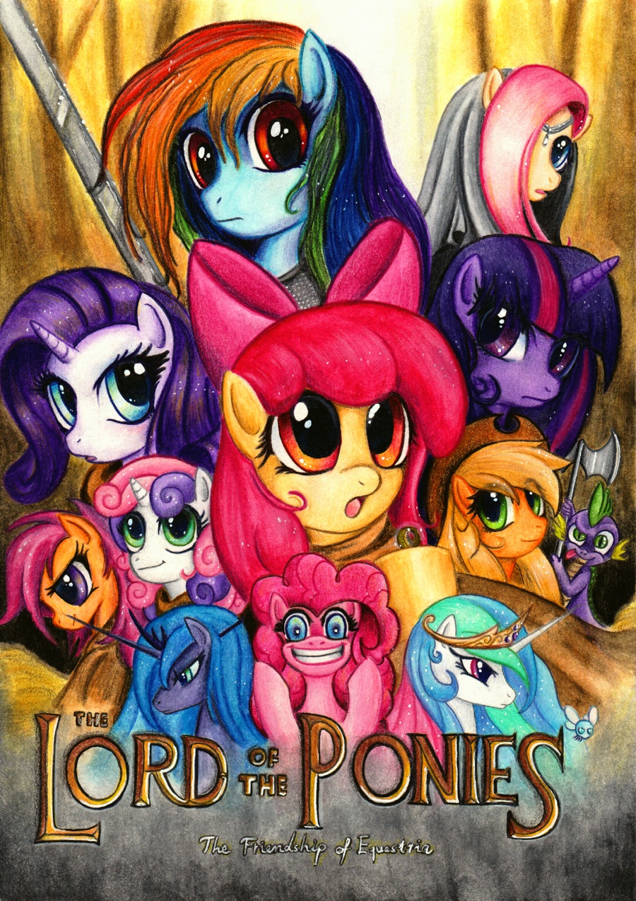 231__safe_artist-colon-lavosvsbahamut_apple+bloom_applejack_fluttershy_pinkie+pie_princess+celestia_princess+luna_rainbow+dash_rarity_scootaloo_spike_s.jpg