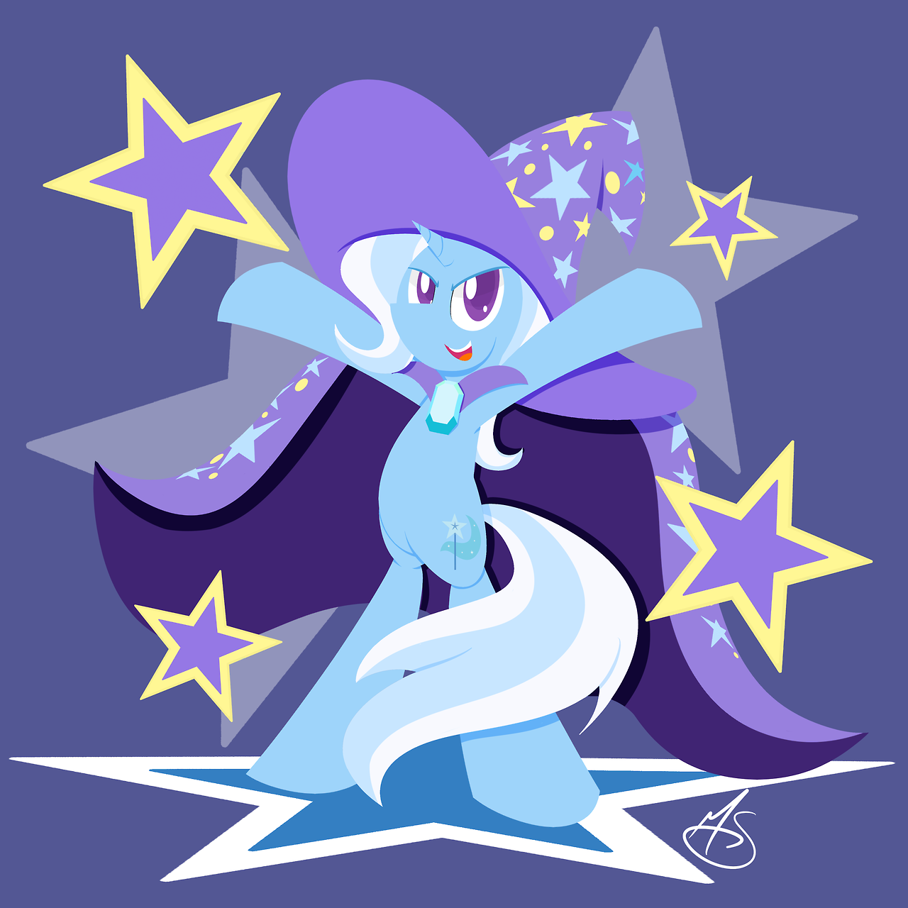 1420269__safe_artist-colon-mystery-dash-artbox_trixie_bipedal_pony_solo_the+great+and+powerful_unicorn.png
