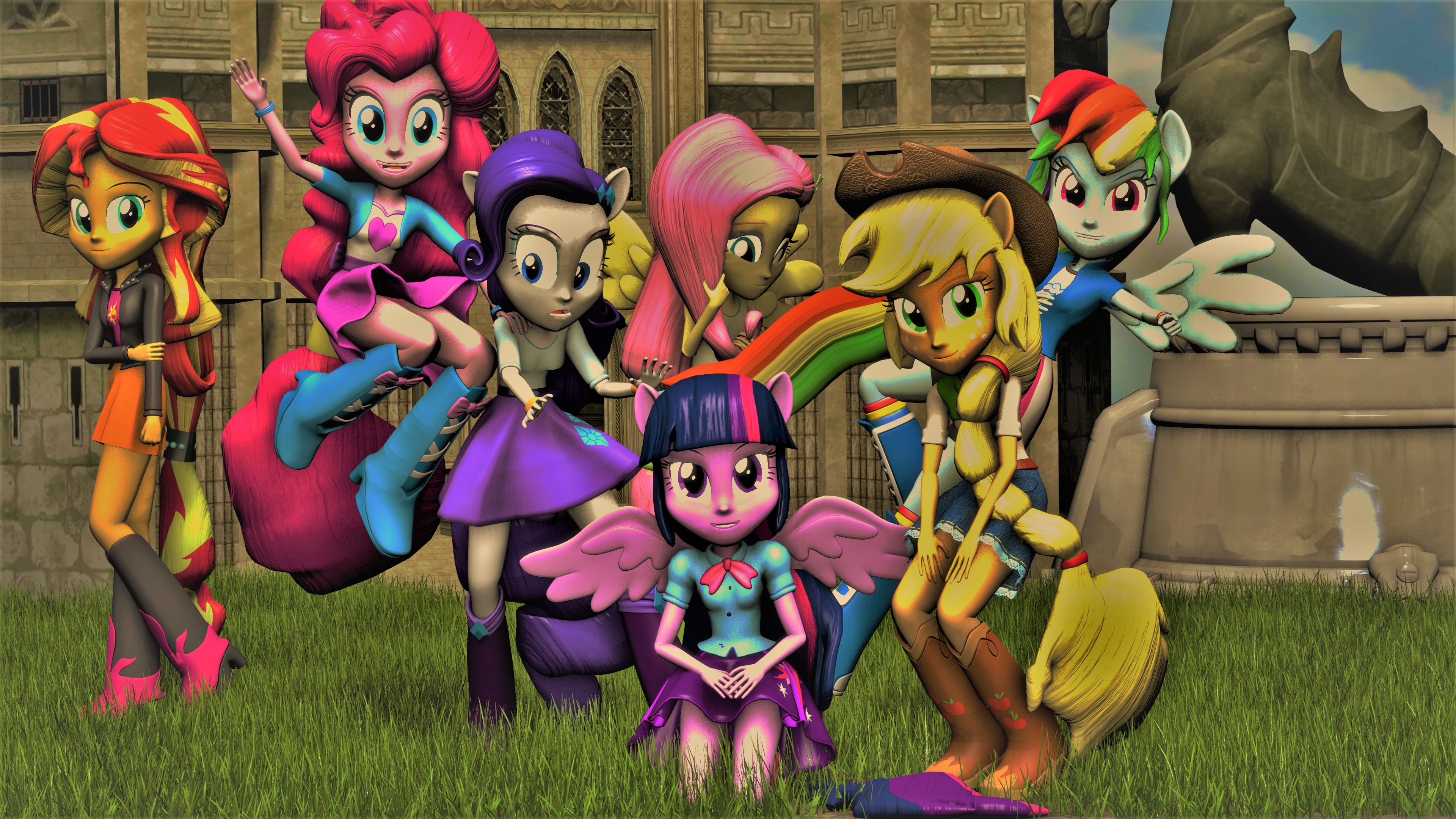 1422498__safe_artist-colon-dj-dash-chopin_artist-colon-timetimeout_applejack_fluttershy_pinkie+pie_rainbow+dash_rarity_spike_sunset+shimmer_twilight+sp.png