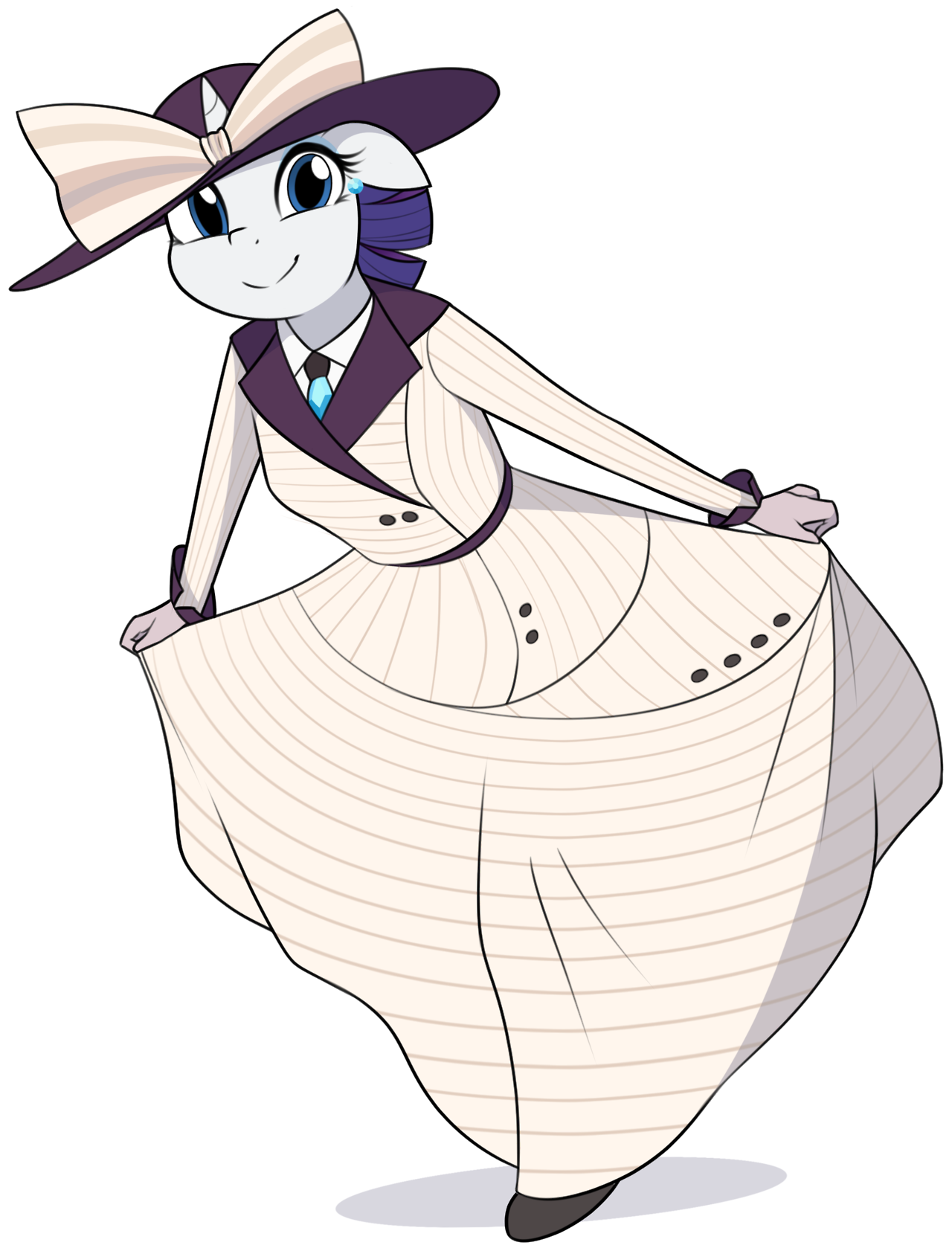 1429380__safe_artist-colon-furrgroup_rarity_ppov_spoiler-colon-s06e22_anthro_clothes_commission_costume_curtsey_cute_dress_looking+at+you_pose_raristoc.png