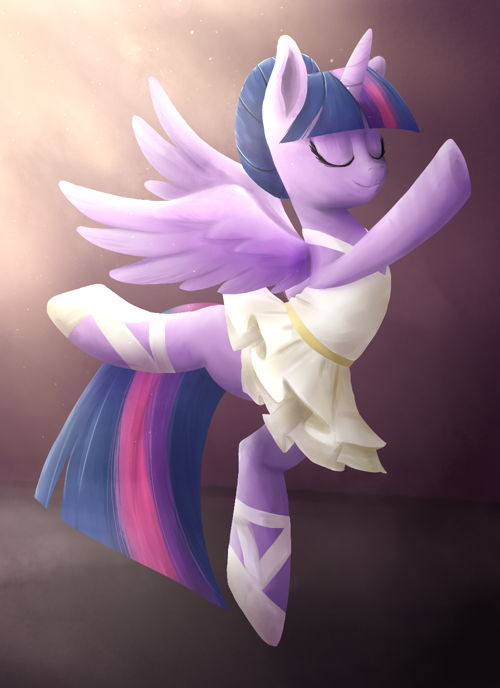1443463__safe_artist-colon-patty-dash-plmh_twilight+sparkle_a+royal+problem_spoiler-colon-s07e10_alicorn_ballerina_clothes_eyes+closed_leotard_princess.png