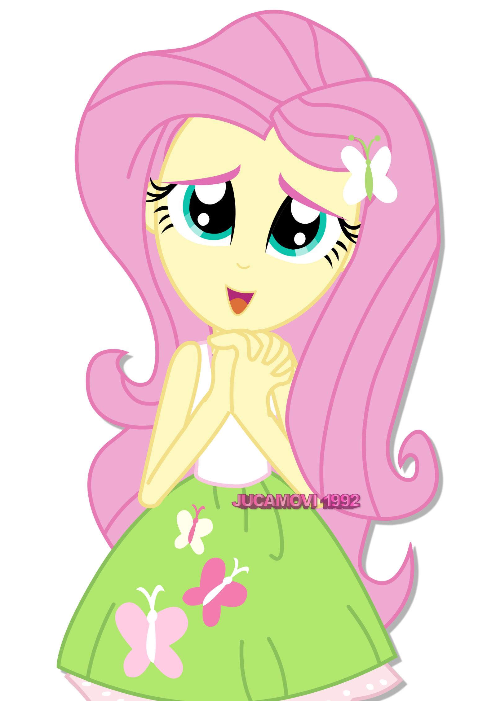 1453426__safe_artist-colon-jucamovi1992_fluttershy_equestria+girls_female_human_obtrusive+watermark_simple+background_solo_transparent+background_vecto.png